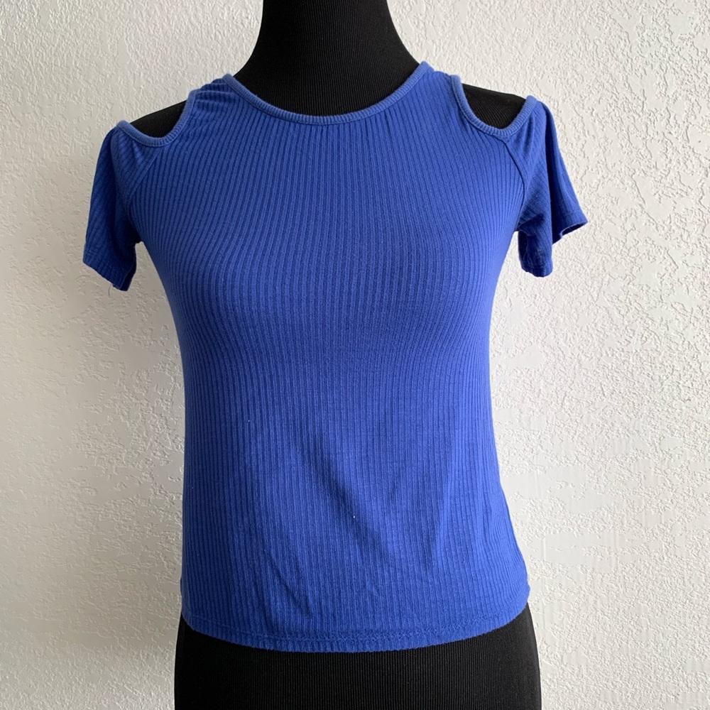 Blue Short Top